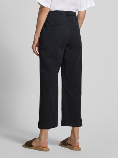 MAC Spodnie capri z lamowanymi kieszeniami z tyłu Granatowy 5