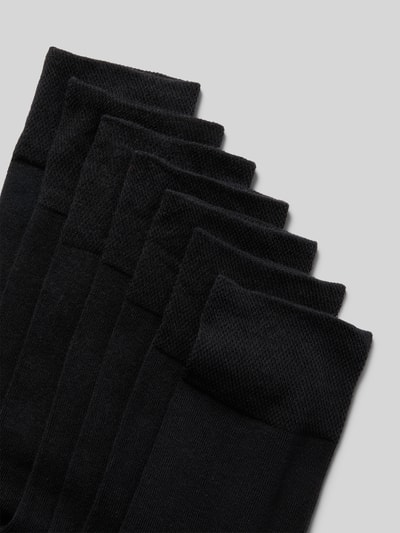 MCNEAL Socken mit geripptem Abschluss im 7er-Pack Black 2