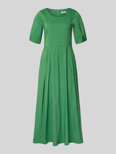 MORE & MORE Midi-jurk met ruches Groen - 2