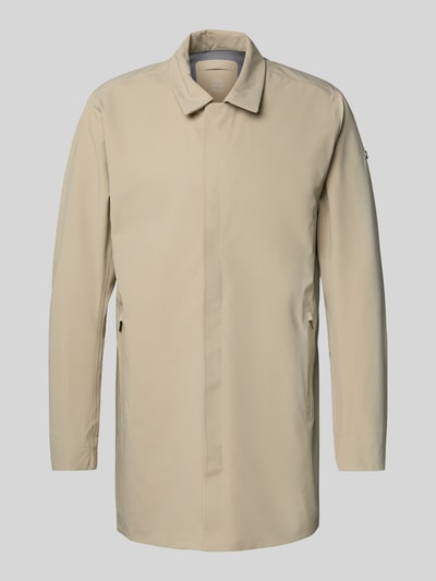 SCANDINAVIAN EDITION Jas met platte kraag Olijfgroen - 2