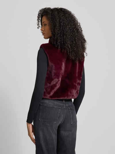 monari Gilet met ritssluiting Bordeaux - 5