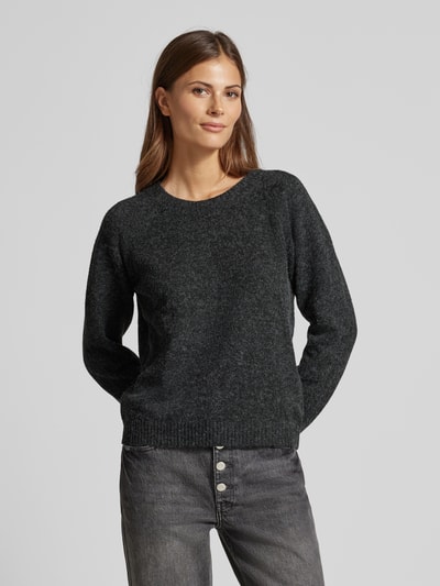 Vero Moda Weicher Pullover mit Glitzerfaden Modell 'DOFFYSHINE' Black 4