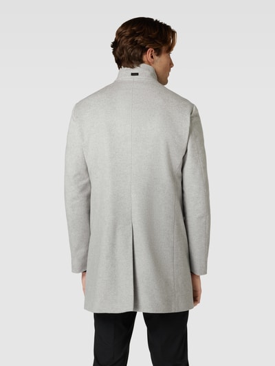 JOOP! Collection Lange jas met steekzakken, model 'Maron' Lichtgrijs - 5