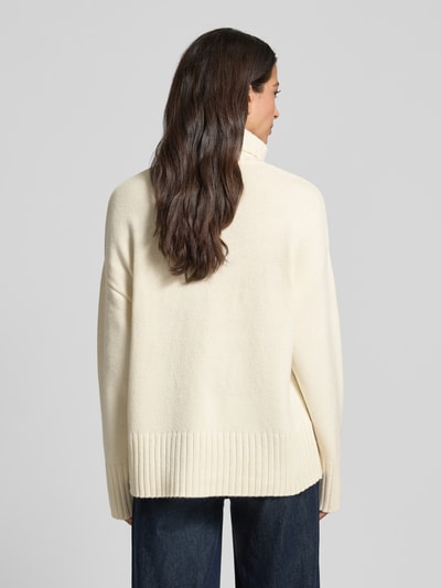 GUIDO MARIA KRETSCHMER WOMAN Regular fit pullover met wol, model 'Ilianer' Offwhite - 5