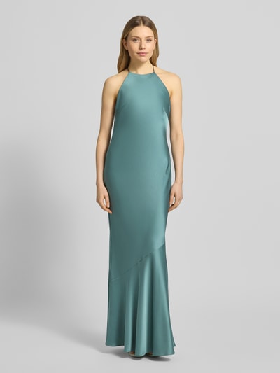 Jake*s Cocktail Abendkleid mit Rückenausschnitt Schilf Melange 4