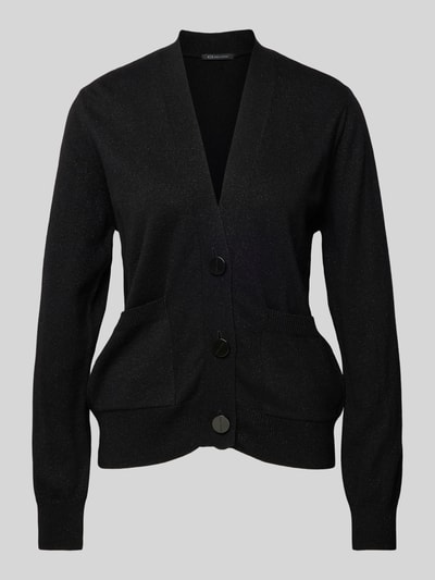 ARMANI EXCHANGE Strickjacke mit Label-Detail Black 2