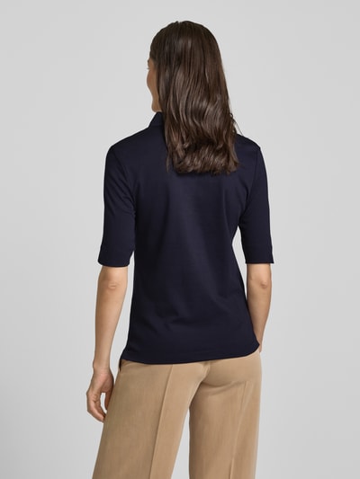 Christian Berg Woman Poloshirt met korte knoopsluiting Donkerblauw - 5