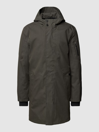 G-LAB Jacke mit Kapuze Modell 'GLOBE III' Dunkelgrau 2