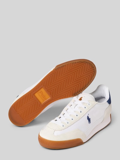 Polo Ralph Lauren Sneakers met labelstitching, model 'HESTER' Wit - 4
