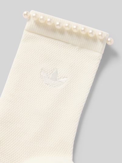 adidas Originals Skarpety z ozdobnymi perełkami model 'PEARLS' Biały 2