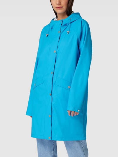 ICHI Funktionsjacke mit Eingrifftaschen Modell 'TAZI' Blau 4