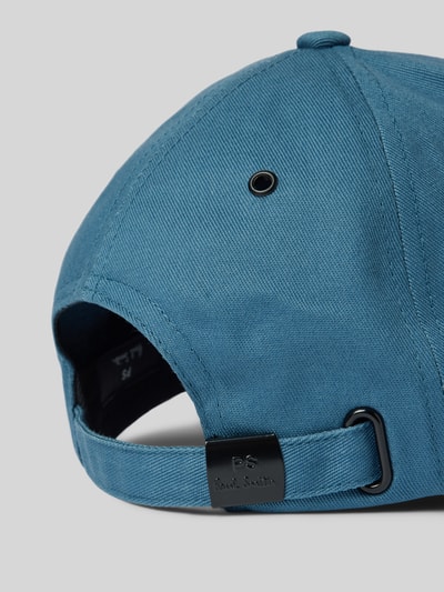 PAUL SMITH Cap mit Label-Detail Modell 'ZEBRA SEASONAL' Jeansblau 3