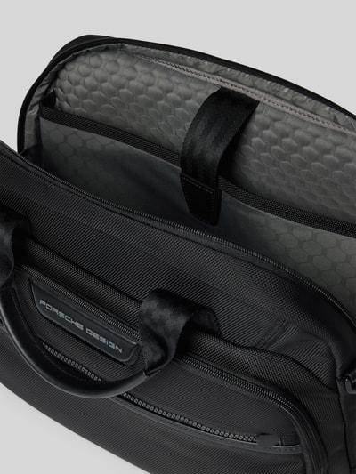 Porsche Design Laptoptas met hengsel en schouderband Zwart - 5