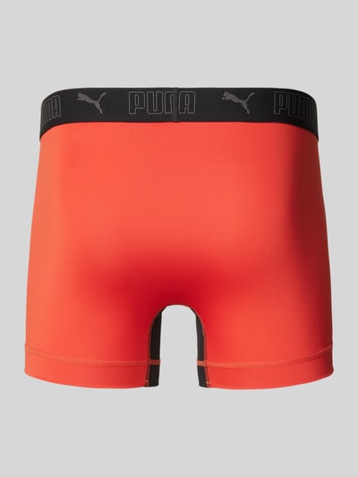 Puma Boxershort met labeldetail in een set van 2 stuks Rood - 3