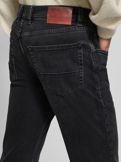 bugatti Regular Fit Jeans mit Eingrifftaschen Anthrazit 3