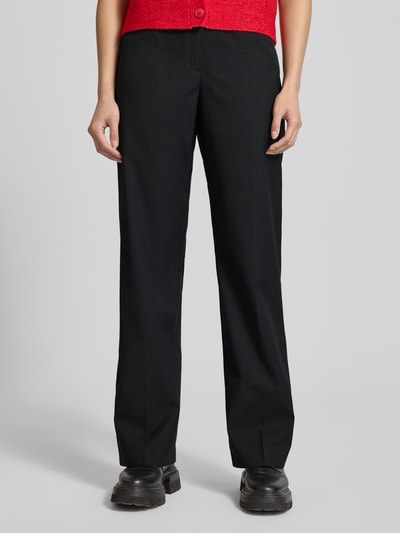 Samsøe Samsøe Hose mit elastischem Bund Modell 'TOVI' Anthrazit Melange 4