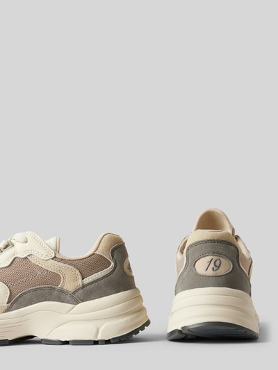 Gant Leren sneakers met labeldetails, model 'Neuwill'' Taupe - 2