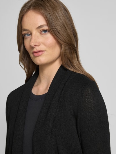 OPUS Cardigan met 3/4-mouwen, model 'Sandrine' Zwart - 3