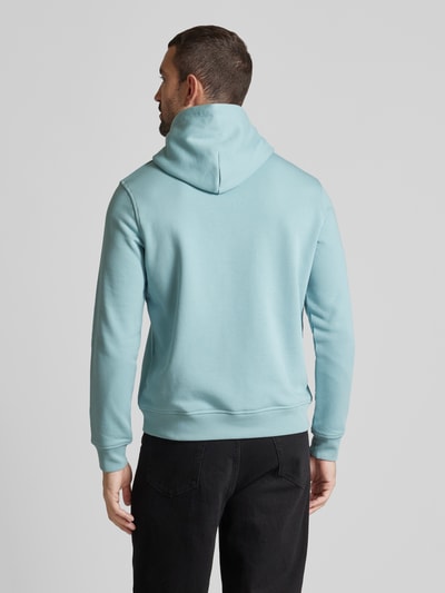 Karl Lagerfeld Hoodie mit Label-Stitching Hellblau 5