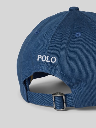 Polo Ralph Lauren Teens Baseballpet met labelstitching Marineblauw - 3