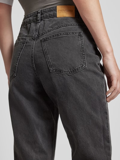 Review Essentials mom jeans Zwart - 3