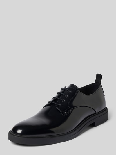 BOSS Schnürschuhe aus echtem Leder Modell 'Calev_Derb' Black 1