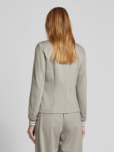 Kaffe Blazer mit Leistentaschen und Viskose-Anteil Modell 'KINNIE' Taupe 5