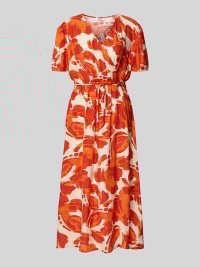 ZABAIONE Midi-jurk in wikkellook Oranje - 2