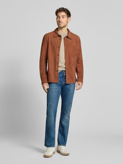 PAUL SMITH Regular Fit Jeans mit Eingrifftaschen Jeansblau 1