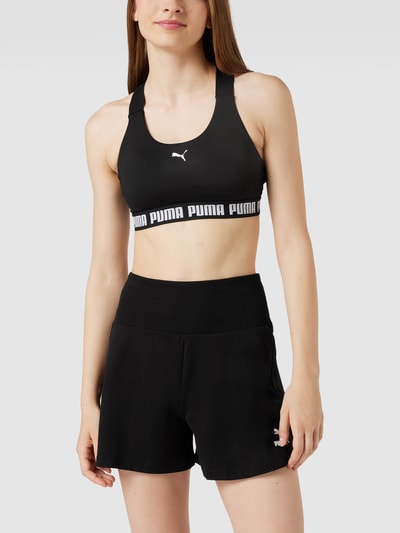 PUMA PERFORMANCE Bustier met labeldetails Zwart - 4