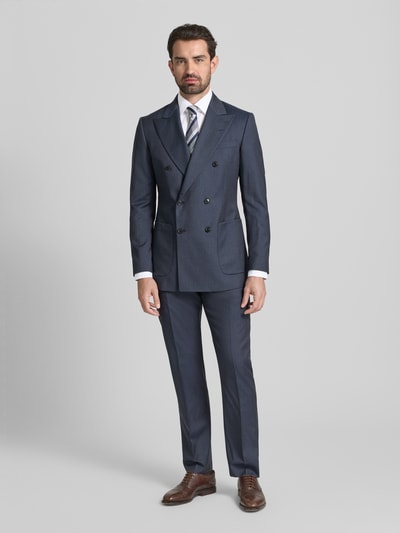 BOSS Slim Fit Businesshemd aus Baumwoll-Mix Modell 'HANK' Weiss 1