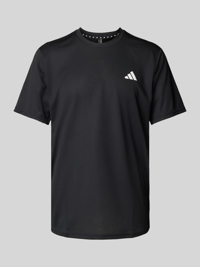 Adidas Training T-Shirt mit Label-Print Black 1