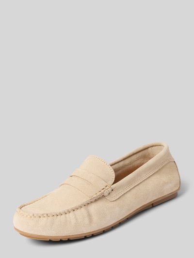 Marc O'Polo Slipper mit Zierlasche Sand 1