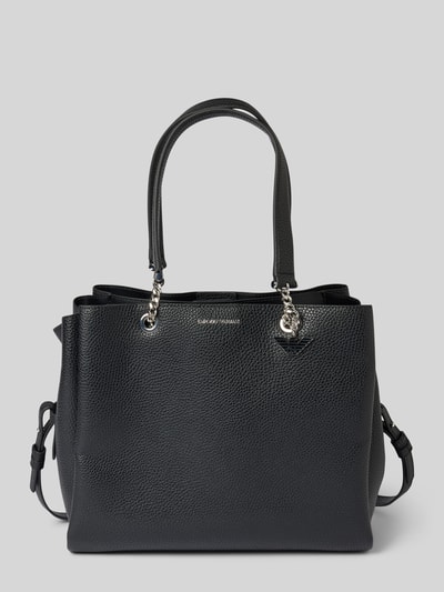 Emporio Armani Handtasche mit Label-Applikationen Modell 'Annie' Black 1