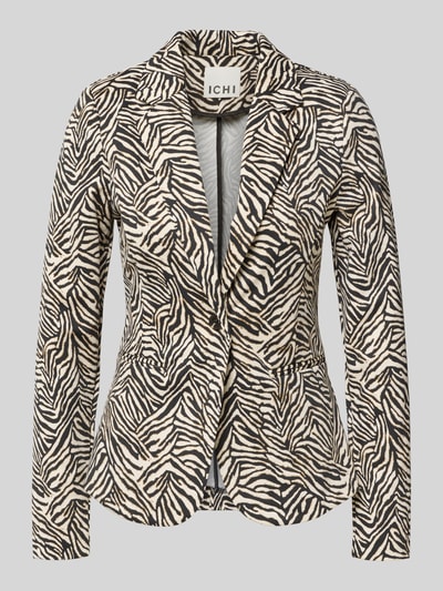 ICHI Żakiet z lamowanymi kieszeniami model ‘KATE’ Czarny 2