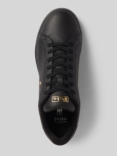 Polo Ralph Lauren Sneakers met logostitching Zwart - 3