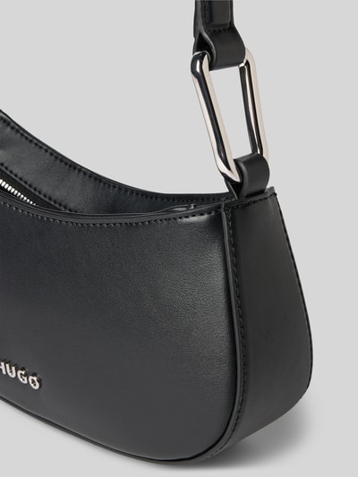 HUGO Handtas met labelapplicatie, model 'Terrah_Hobo'  - 3