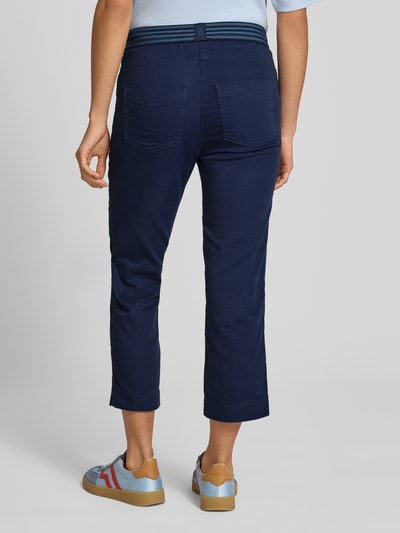 TONI Slim Fit Jogpants mit verkürztem Schnitt Modell 'Sue' Dunkelblau 5