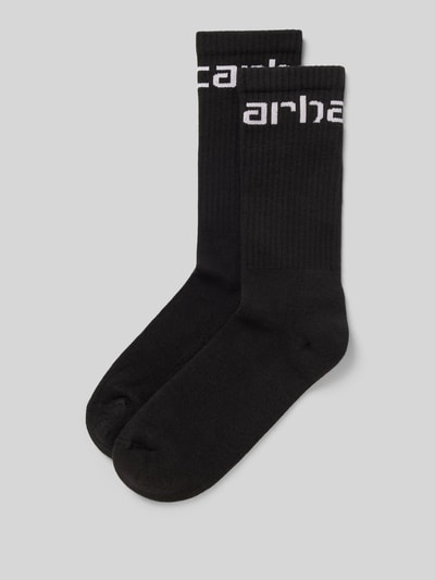 Carhartt Work In Progress Socken mit Label-Stitching Black 1