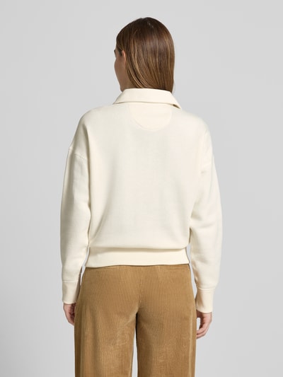 Polo Ralph Lauren Sweatshirt met labelprint en ritssluiting Offwhite - 5