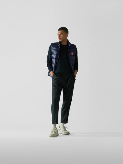 Canada Goose Daunenweste mit Stepp-Optik Marineblau 1