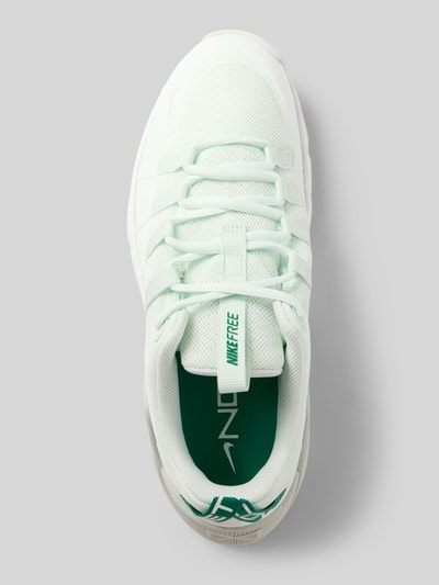 Produktfoto, Sneaker mit Logo-Detail Modell 'Metcon' von Nike in Mintgrün mit Schnürverschluss, abgerundete Passform, Damen, Absatzhöhe 6 cm, Schafthöhe 7 cm, Schaftweite 6 cm