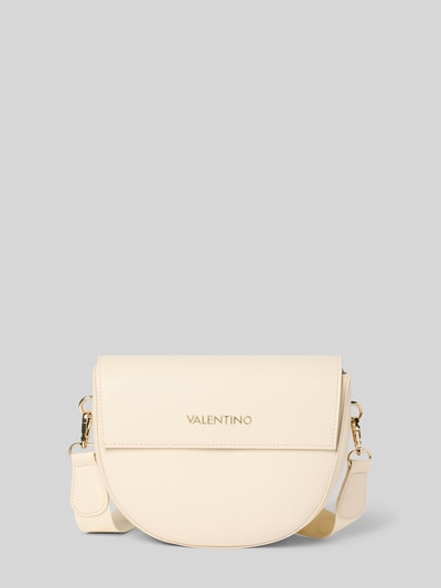 VALENTINO BAGS Handtasche mit Label-Detail und Schulterriemen Ecru 1