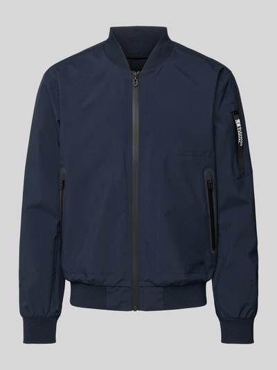 s.Oliver RED LABEL Regular Fit Blouson mit Stehkragen Dunkelblau 2