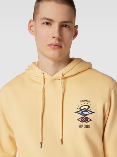 Rip Curl Hoodie met kangoeroezak Geel - 3