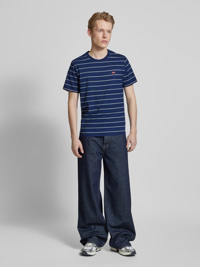 Levi's® T-Shirt mit Rundhalsausschnitt Modell 'ORIGINAL' Marine 1