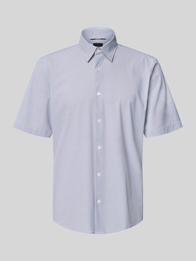 BOSS Regular Fit Businesshemd mit kurzem Arm Modell 'P-LIAM' Weiss 2