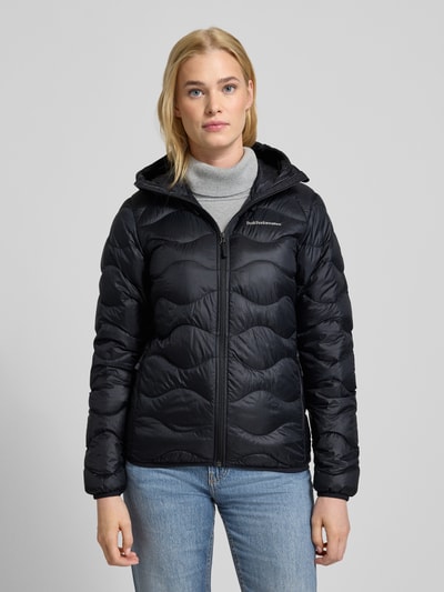 PEAK PERFORMANCE Gewatteerd jack met capuchon Zwart - 4