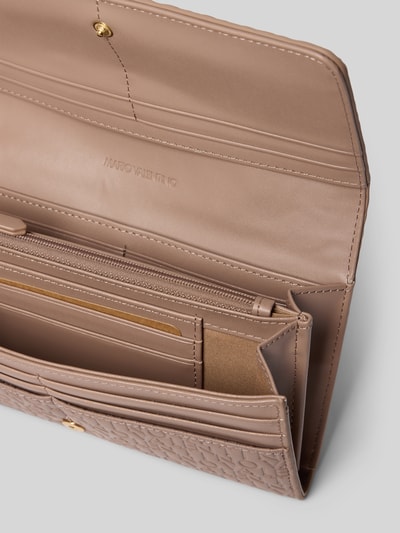 VALENTINO BAGS Portemonnee in leerlook, model 'Falak' Taupe - 3