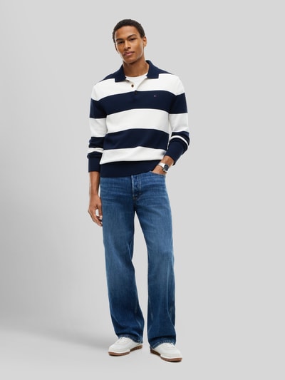 Tommy Jeans Pullover mit Logo-Detail Marine 1
